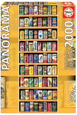 Zdjęcie produktu dla Puzzle panoramiczne, 2000 elementów, Soft Cans 11053