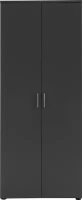 Produktbild von Möbelpartner Aktenschrank Hippo | Large |  HxBxT 200x80x41cm | 5 Fächern & 2 Flügeltüren | Anthrazit