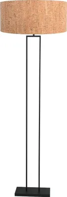 Produktbild von Steinhauer - stehlampe - Stang - natürlich schwarz - metall textil - Ø 50cm - E27 - 4338ZW