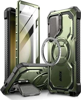 Productafbeelding van i-Blason Armorbox GS24UABSPGN, hoesje, Samsung, Galaxy S24 Ultra, 17,3 cm (6,8 inch), groen