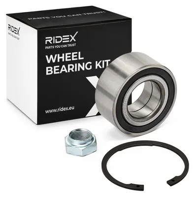 Produktbild von RIDEX Radlagersatz Hinten Vorne für AUDI 100 Limousine (44, 44Q, C3) 82mm 654W0563