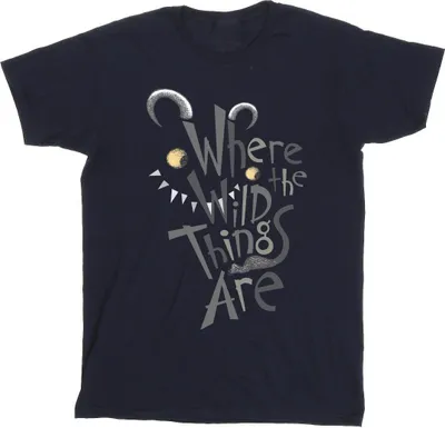 Obrázek produktu pro Where The Wild Things Are - pánské tričko BI49054 (L) (Námořnická modrá)