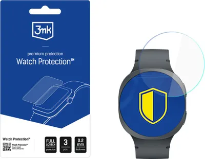 Image de Protection 3mk Watch FlexibleGlass Hybrid Glass pour Samsung Galaxy Watch 8 44 mm