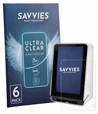Produktbild von 6x Für SENVEND UX700 Schutzfolie Savvies Displayschutz Display Schutz Folie Klar Transparent