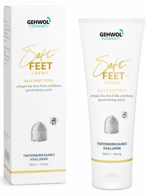 Produktbild von GEHWOL FUSSKRAFT Soft Feet Creme 125 ml feuchtigkeitsspendende Fußcreme