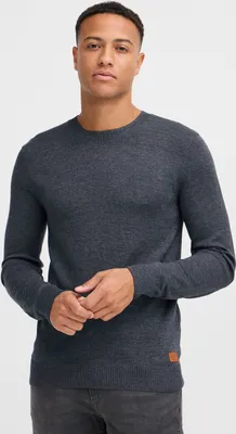 Produktbild von BLEND BHLars Herren Strickpullover Feinstrick Pullover mit Rundhals-Ausschnitt Baumwollmischung Regular fit