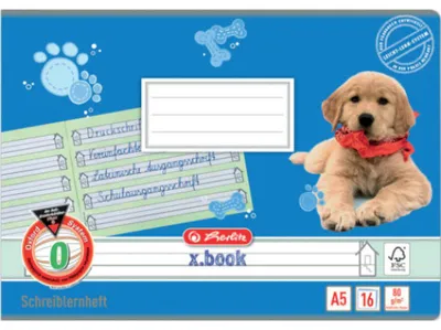 Produktbild von Herlitz Schreiblernheft DIN A5 quer Lineatur 0