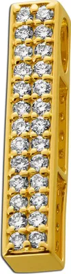 Produktbild von Brillant Anhänger Gold 585 14K Natur Diamanten 0.25ct