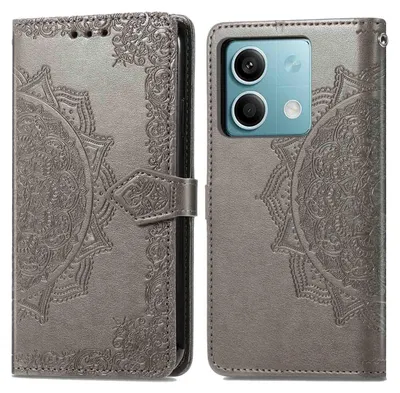 Produktbild von imoshion Mandala Klapphülle Xiaomi Redmi Note 13 (5G) - Grau
