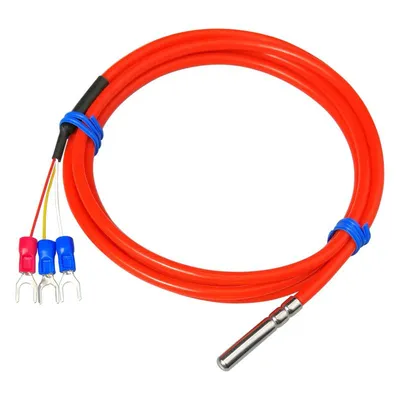Image de Capteur de température, capteur de température à thermistance, capteur de température étanche, sonde à thermistance, capteur de température PT100, sonde de température
