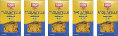 Produktbild von 5x SCHÄR Pasta all'Uovo Senza Glutine Eier Tagliatelle Glutenfrei 250g