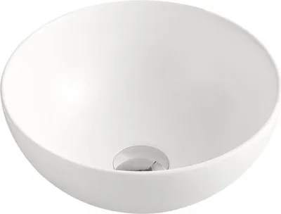 Immagine prodotto di Beitz & Walz AqvaVetroceramica Lavabo da appoggio 325 mm 'SlimRim' - bianco opaco -