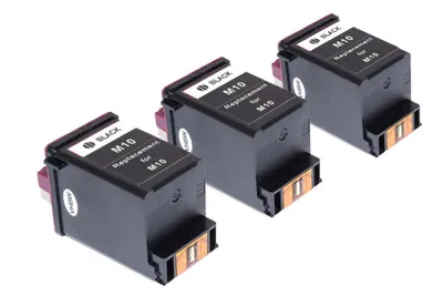 Produktbild von vhbw 3x Tintenpatronen Ersatz für Lexmark 13400HC für Drucker - Schwarz (Wiederaufgefüllt)