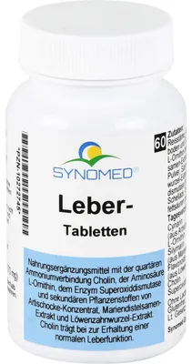 Produktbild von SYNOMED Leber Tabletten, 60 St. Tabletten