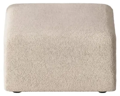 Image de Cubic pouf beige.