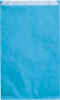 Produktbild von VP Faltenbeutel aquamarin 20,0 x 32,0 cm, 100 St.