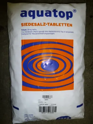 Produktbild von Aquatop Salztabletten Regeneriersalz 25kg Sack Typ DIN EN 973 A
