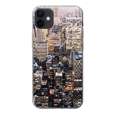 Produktbild von MuchoWow® Handyhülle Schutzhülle Hülle für iPhone 12 mini New York - NYC - Amerika Silikon Softcase Handy Hülle - Bild
