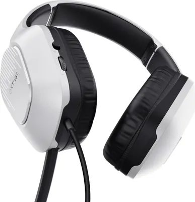 Image de Trust GXT 415PS ZIROX Gaming Headset Wired Stereo Over-Ear Black White pour PS4/PS5