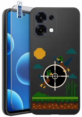 Imagen del producto de Funda para Oppo A6 Pro 5G con diseños, de silicona mate, con cristal protector 9H