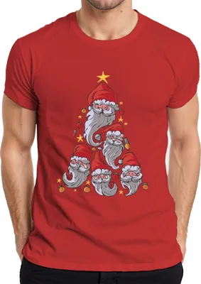 Produktbild von Gnome Weihnachtsbaum Elfen Schweden Wichtel - Weihnachten Weihnachtsgeschenk Christmas Herren T-Shirt, Rot, L