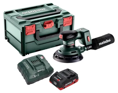 Zdjęcie produktu dla Akumulatorowa szlifierka mimośrodowa Metabo SXA 18 LTX 150 BL 18 V 150 mm bezszczotkowa + 1x akumulator LiHD 4,0 Ah + ładowarka + metaBOX