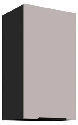 Immagine prodotto di Mobile cucina superiore AGAFIJA - larghezza 40 cm, cashmere / nero
