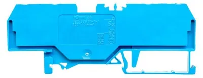 Productafbeelding van WAGO doorgaande klem, 4-polig, 281-654, blauw