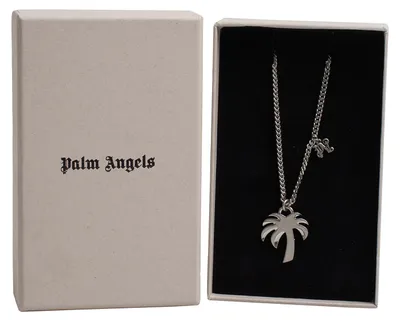 Immagine prodotto di Collana da donna Palm Angels con ciondolo a forma di palma, modello PWOB089F23MAT0017272