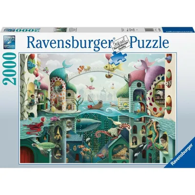Obrázok produktu pre Puzzle 2000El Keby Ryby Mohli Hovoriť 168231 Ravensburger