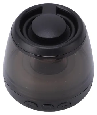 Produktbild von Magnetischer Bluetooth-Lautsprecher – Bluetooth 5.3, Stereoklang, tragbarer kabelloser Lautsprecher mit RGB-Beleuchtung für Partys im Freien, zu Hause und auf Reisen – Schwarz