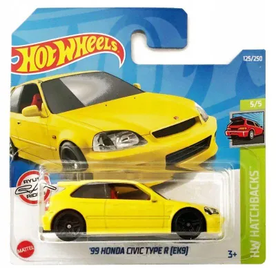 Obrázek produktu pro Hot Wheels '99 Honda Civic Type R EK9 model auta 1:64