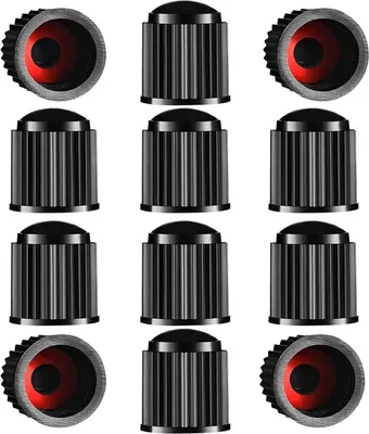 Produktbild von 20 Stück Ventilkappen Motorrad, Ventilkappen Auto, Auto Ventilkappen für Autoreifen Ventil Kappe