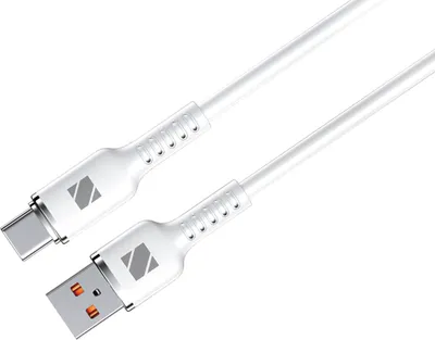 Produktbild von Datenkabel - USB A auf USB C maximale Leistung 66 Watt - Highspeed Datentransfer 480 Mbits, Länge 2000mm, weiß