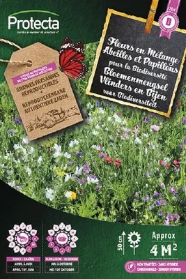Productafbeelding van Protecta Bloemen zaden: Bloemen voor vlinders en bijen
