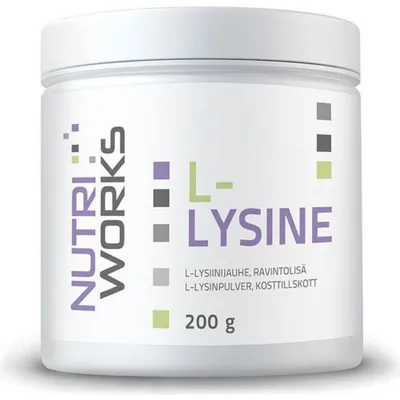 Obrázek produktu pro NutriWorks L-Lysine 200g