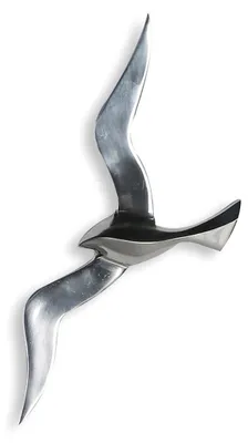 Produktbild von GILDE  Wandobjekt Flying Bird poliert H. 48 cm,32728