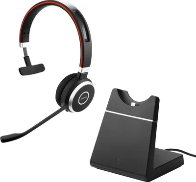 Zdjęcie produktu dla Jabra Evolve 65 SE, Bezprzewodowy, Biuro/centrum telefoniczne, 282,1 g, Zestaw słuchawkowy