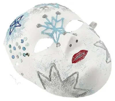 Image de Masque artisanal en papier mâché