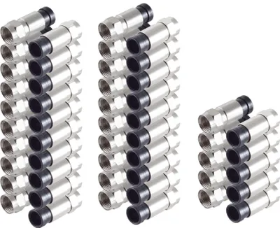 Produktbild von S/CONN maximum connectivity F-Kompressionsstecker für Kabel 7mm--VE25 (85029-A-SET25)