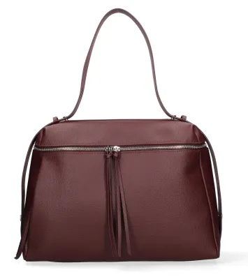 Obrázok produktu pre Chiara Ferretti Dámska kožená kabelka Silvana Elite modrá džínsová blu jeans ONE 38x32x13 cm 22559-D24 BLU JEANS