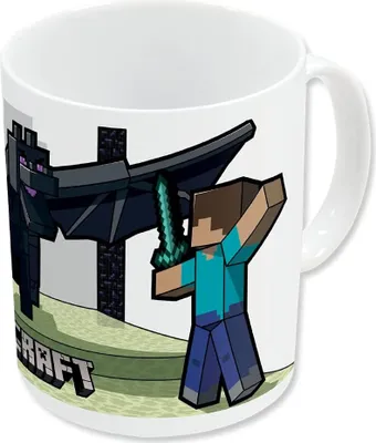 Produktbild von Minecraft Alex Steve Drache Tasse