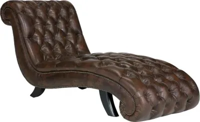 Produktbild von Chaiselounge Chesterfield Bedford antik braun
