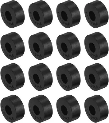 Obrázek produktu pro Antivibrační izolátory - 10 x 10 x 25 mm - Odolné proti roztržení - Tlumiče nárazů - Izolátory pro terénní vozidla