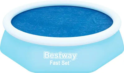 Produktbild von Bestway® PE-Solarabdeckplane Ø 210 cm, blau, rund