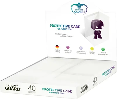 Produktbild von Ultimate Guard Schutzhüllen 40 Stück Protective Case für Funko POP! Figuren Neu