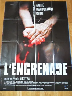 Produktbild von L'engrenage – Frank NICOTRA – 116x156 cm – Originales Filmplakat