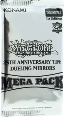 Produktbild von Yu-Gi-Oh! 25th Anniversary Tin Dueling Mirrors Booster Englisch