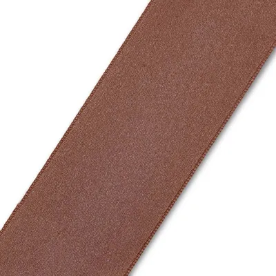 Obrázek produktu pro Saténová stuha, 3 m x 38 mm, středně hnědá