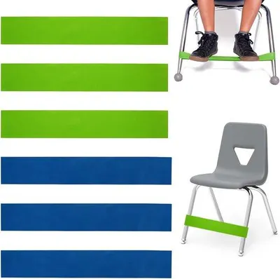 Immagine prodotto di Bande elastiche per il fitness, set da 6, verde + blu